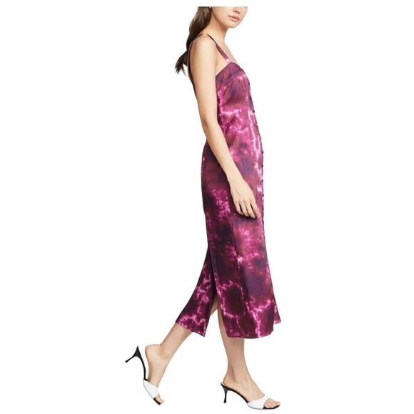 Cinq A Sept Alexa Tie Dye Midi Dress Size 6 - Picture 2 of 9